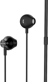 Наушники вкладыши Philips TAUE100BK/00 1.2м черный проводные в ушной раковине Наушники вкладыши Philips TAUE100BK/00 1.2м черный проводные в ушной раковине