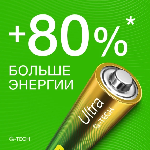 Батарея GP Ultra 15AUA21-2CRSBC8 AA (8шт) блистер Батарея GP Ultra 15AUA21-2CRSBC8 AA (8шт) блистер