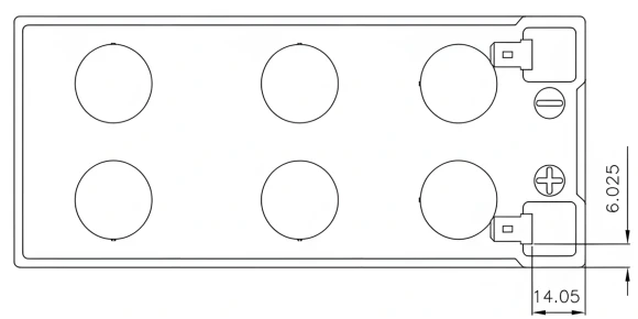 Батарея для ИБП CSB GP1272 12В 7.2Ач Батарея для ИБП CSB GP1272 12В 7.2Ач
