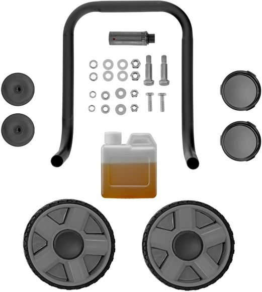 Компрессор поршневой Denzel DKV2200/50,Х-PRO масляный 400л/мин 50л 2200Вт желтый/черный