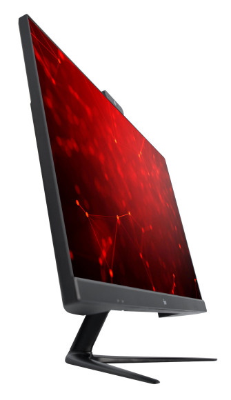 Моноблок IRU Агат 315 23.8" Full HD i5 10400 (2.9) 8Gb SSD512Gb UHDG 630 FreeDOS GbitEth WiFi BT 120W клавиатура мышь Cam черный 1920x1080