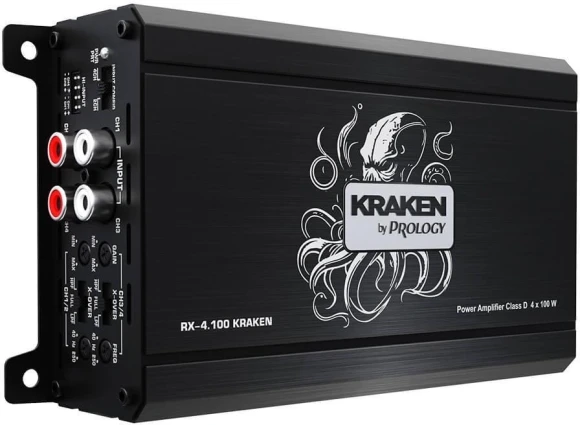 Усилитель автомобильный Prology RX-4.100 KRAKEN четырехканальный