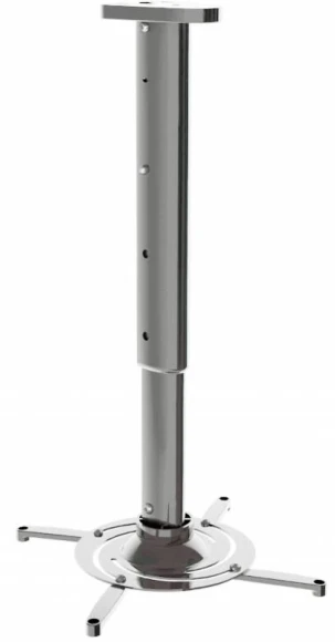 Кронштейн для проектора Cactus CS-VM-PR05L-AL серебристый макс.10кг потолочный поворот и наклон