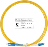 Патч-корд Cabeus FOP(S)-9-LC-LC-3M 1x9/125 OS2 LC-LC 3м LSZH желтый Патч-корд Cabeus FOP(S)-9-LC-LC-3M 1x9/125 OS2 LC-LC 3м LSZH желтый