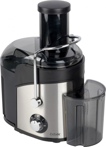 Соковыжималка центробежная BBK JC080-H03 800Вт рез.сок.:750мл. черный/серебристый