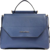 Сумка женская Piquadro Circle BD6777W92/BLU4 синяя натур.кожа Сумка женская Piquadro Circle BD6777W92/BLU4 синяя натур.кожа