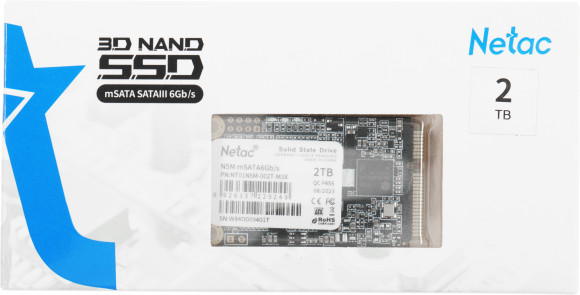 Накопитель SSD Netac SATA-III 2TB NT01N5M-002T-M3X N5M mSATA