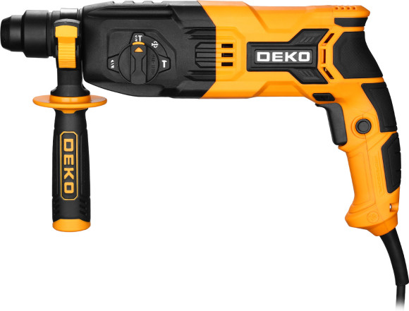 Перфоратор Deko DKH850W патрон:SDS-plus уд.:3Дж 850Вт (кейс в комплекте) Перфоратор Deko DKH850W патрон:SDS-plus уд.:3Дж 850Вт (кейс в комплекте)