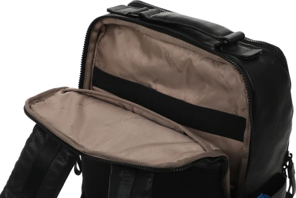 Рюкзак Piquadro Harper CA6289AP/N черный кожа Рюкзак Piquadro Harper CA6289AP/N черный кожа