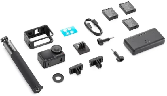 Экшн-камера Dji Osmo Action 4 Adventure Combo 1xCMOS 12Mpix серый/черный