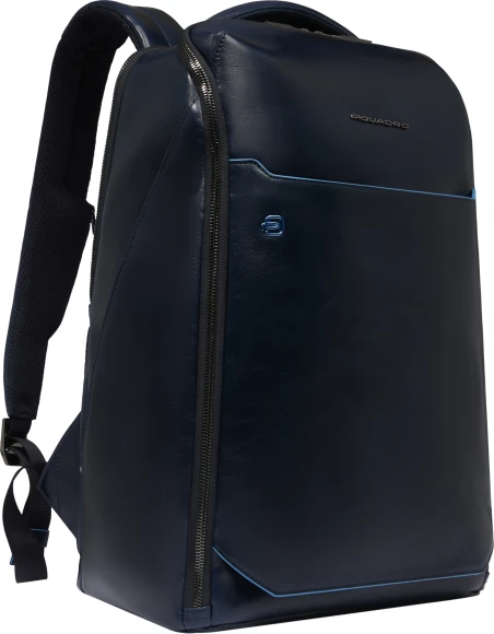 Рюкзак мужской Piquadro Blue Square CA6593B2/BLU2 темно-синий кожа Рюкзак мужской Piquadro Blue Square CA6593B2/BLU2 темно-синий кожа