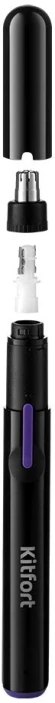 Триммер Kitfort KT-3104 черный 5Вт (насадок в компл:1шт) Триммер Kitfort KT-3104 черный 5Вт (насадок в компл:1шт)
