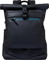 Рюкзак Piquadro Corner 2.0 CA6291C2OW/N роллтоп черный полиуретан/полиэстер