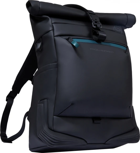 Рюкзак Piquadro Corner 2.0 CA6291C2OW/N роллтоп черный полиуретан/полиэстер
