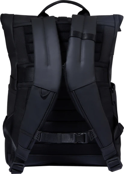 Рюкзак Piquadro Corner 2.0 CA6291C2OW/N роллтоп черный полиуретан/полиэстер