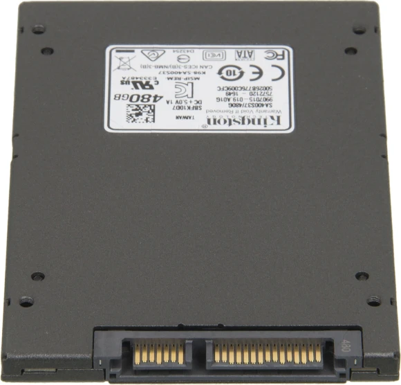 Накопитель SSD Kingston SATA-III 480GB SA400S37/480G A400 2.5"