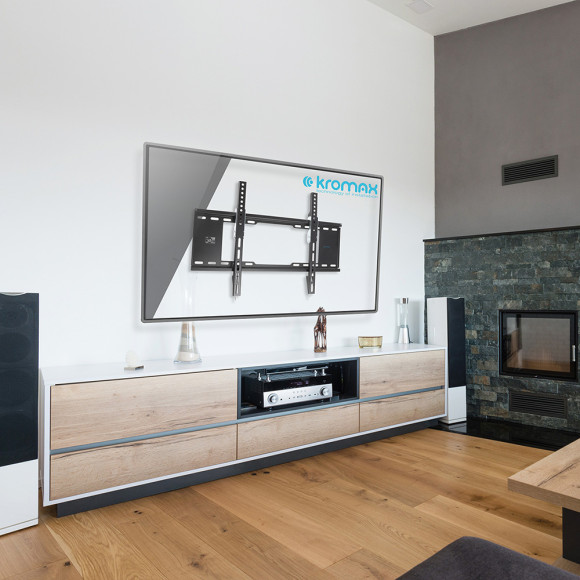 Кронштейн для телевизора Kromax IDEAL-102 черный 32"-90" макс.40кг настенный наклон Кронштейн для телевизора Kromax IDEAL-102 черный 32"-90" макс.40кг настенный наклон