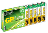 Батарея GP Super Alkaline 24A LR03 AAA (10шт) Батарея GP Super Alkaline 24A LR03 AAA (10шт)