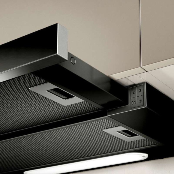 Вытяжка встраиваемая Elica Elite 14 Lux BL/A/60 черный управление: кнопочное (1 мотор) Вытяжка встраиваемая Elica Elite 14 Lux BL/A/60 черный управление: кнопочное (1 мотор)