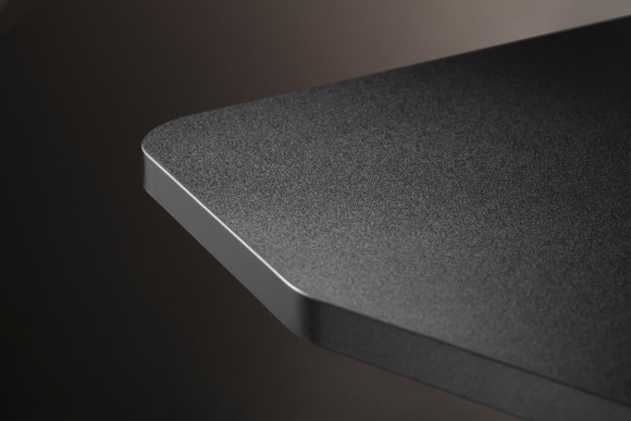 Стол игровой Cactus CS-GMD-BK-RGB столешница МДФ черный каркас черный 136x60x75см