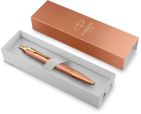 Ручка шариков. Parker IM Writing Rituals K331 (2203902) Orange GT оранжевый M син. черн. подар.кор. Ручка шариков. Parker IM Writing Rituals K331 (2203902) Orange GT оранжевый M син. черн. подар.кор.