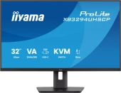 Монитор Iiyama 32" ProLite XB3294UHSCP-B1 черный VA LED 2ms 21:9 HDMI M/M матовая HAS 400cd 178гр/178гр 3440x2160 75Hz DP 4K USB 9.7кг Монитор Iiyama 32" ProLite XB3294UHSCP-B1 черный VA LED 2ms 21:9 HDMI M/M матовая HAS 400cd 178гр/178гр 3440x2160 75Hz DP 4K USB 9.7кг