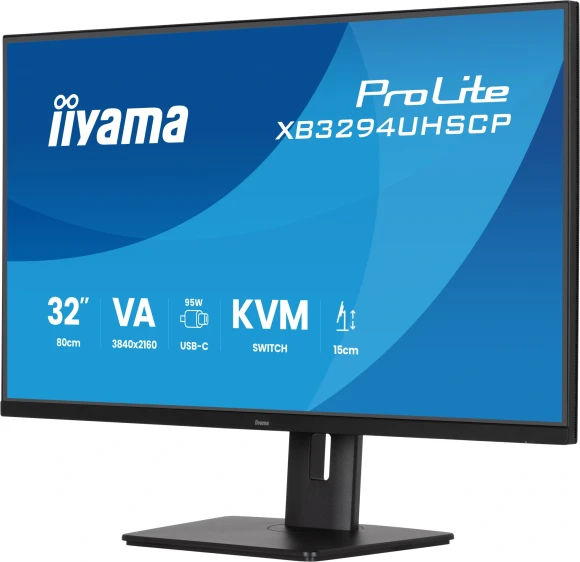 Монитор Iiyama 32" ProLite XB3294UHSCP-B1 черный VA LED 2ms 21:9 HDMI M/M матовая HAS 400cd 178гр/178гр 3440x2160 75Hz DP 4K USB 9.7кг Монитор Iiyama 32" ProLite XB3294UHSCP-B1 черный VA LED 2ms 21:9 HDMI M/M матовая HAS 400cd 178гр/178гр 3440x2160 75Hz DP 4K USB 9.7кг