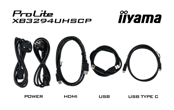 Монитор Iiyama 32" ProLite XB3294UHSCP-B1 черный VA LED 2ms 21:9 HDMI M/M матовая HAS 400cd 178гр/178гр 3440x2160 75Hz DP 4K USB 9.7кг Монитор Iiyama 32" ProLite XB3294UHSCP-B1 черный VA LED 2ms 21:9 HDMI M/M матовая HAS 400cd 178гр/178гр 3440x2160 75Hz DP 4K USB 9.7кг