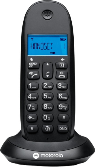 Р/Телефон Dect Motorola C1001CB+ черный АОН