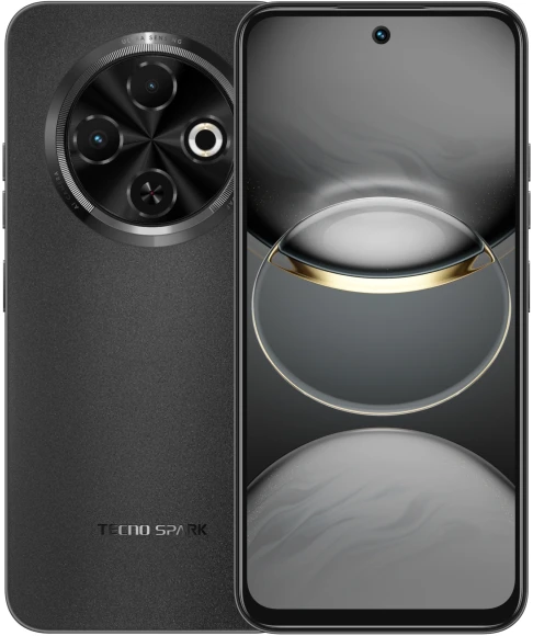 Смартфон Tecno Spark 30C 256Gb 8Gb белый моноблок 3G 4G 2Sim 6.67" 720x1600 Android 14 48Mpix 802.11 a/b/g/n/ac NFC GPS GSM900/1800 GSM1900 Protect FM A-GPS microSD max1024Gb