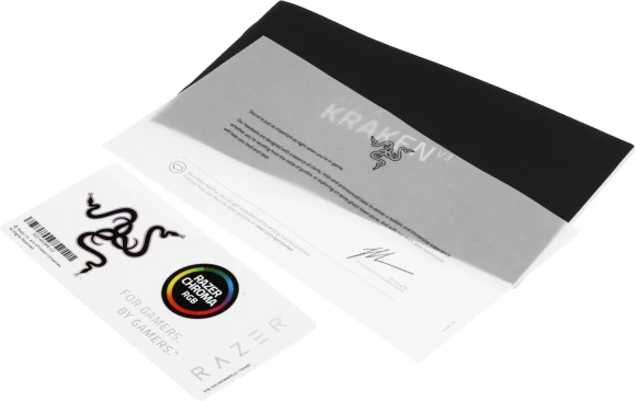 Наушники с микрофоном Razer Kraken V3 черный 1.2м мониторные оголовье (RZ04-03770200-R3M1) Наушники с микрофоном Razer Kraken V3 черный 1.2м мониторные оголовье (RZ04-03770200-R3M1)