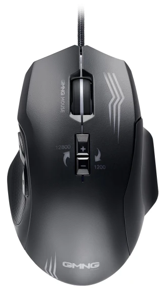 Мышь GMNG 930GM черный оптическая 12800dpi USB для ноутбука 7but Мышь GMNG 930GM черный оптическая 12800dpi USB для ноутбука 7but