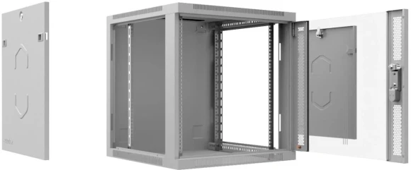 Шкаф коммутационный Cabeus (SH-05F-15U60/60-R) настенный 15U 600x600мм пер.дв.стекл 50кг серый 540мм 32кг 220град. 769мм IP20 сталь Шкаф коммутационный Cabeus (SH-05F-15U60/60-R) настенный 15U 600x600мм пер.дв.стекл 50кг серый 540мм 32кг 220град. 769мм IP20 сталь