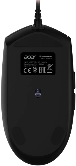 Мышь Acer Nitro OMW400 черный оптическая 6400dpi USB 6but (ZL.MCEEE.02U)