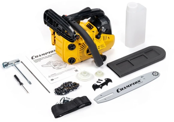 Бензопила Champion 125T-10 700Вт 0.95л.с. дл.шины:10" (25cm) Бензопила Champion 125T-10 700Вт 0.95л.с. дл.шины:10" (25cm)