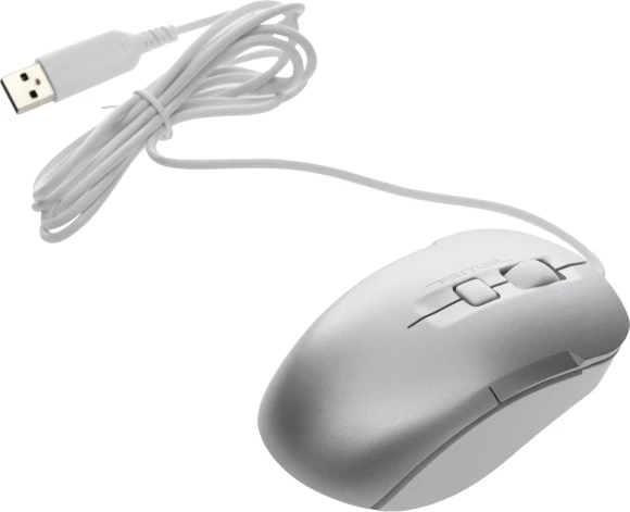 Мышь A4Tech Fstyler FM26 серебристый/белый оптическая 1600dpi USB для ноутбука 4but (FM26 USB (ICY WHITE)) Мышь A4Tech Fstyler FM26 серебристый/белый оптическая 1600dpi USB для ноутбука 4but (FM26 USB (ICY WHITE))