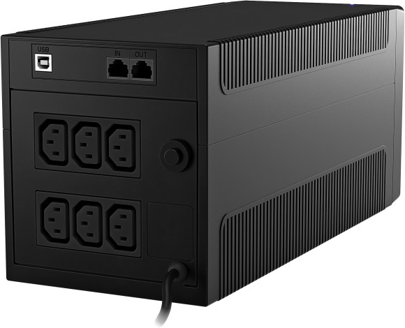 Источник бесперебойного питания Powercom Raptor Plus RPT1200EU 720Вт 1200ВА черный Источник бесперебойного питания Powercom Raptor Plus RPT1200EU 720Вт 1200ВА черный