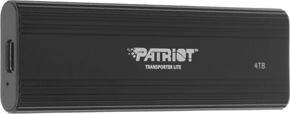 Накопитель SSD Patriot USB-C 4TB PTPL4TBPECB Lite Transporter черный