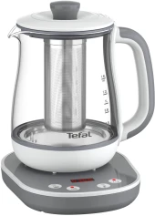 Чайник электрический Tefal BJ551B10 1.5л. 1430Вт белый корпус: стекло/пластик (7211004581)