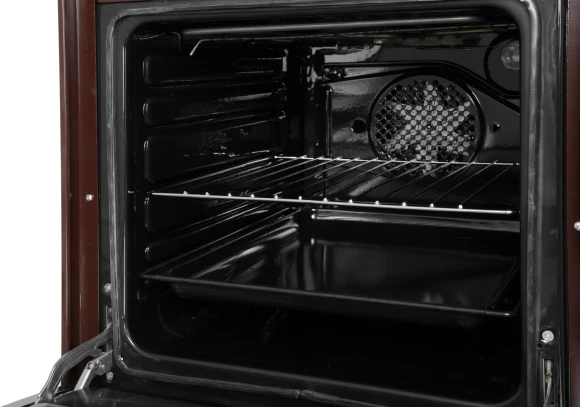 Плита Электрическая Лысьва EF4004MK00 коричневый стеклокерамика (без крышки)