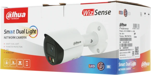 Камера видеонаблюдения IP Dahua DH-IPC-HFW2249S-S-IL-0280B 2.8-2.8мм цв. корп.:белый (DH-IPC-HFW2249SP-S-IL-0280B) Камера видеонаблюдения IP Dahua DH-IPC-HFW2249S-S-IL-0280B 2.8-2.8мм цв. корп.:белый (DH-IPC-HFW2249SP-S-IL-0280B)