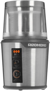 Кофемолка Редмонд RCG-M1607 280Вт сист.помол.:ротац.нож вместим.:90гр серебристый Кофемолка Редмонд RCG-M1607 280Вт сист.помол.:ротац.нож вместим.:90гр серебристый