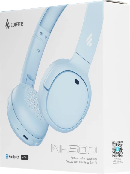 Гарнитура накладные Edifier WH500 синий беспроводные bluetooth оголовье Гарнитура накладные Edifier WH500 синий беспроводные bluetooth оголовье