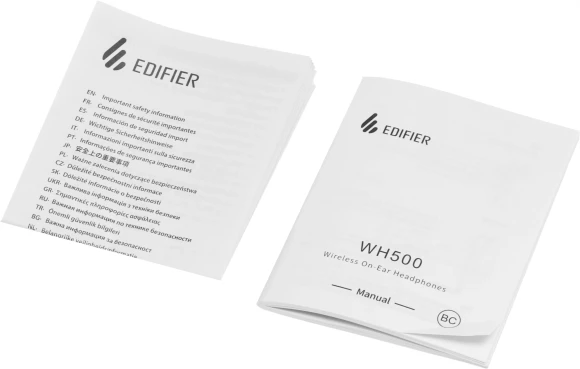 Гарнитура накладные Edifier WH500 синий беспроводные bluetooth оголовье Гарнитура накладные Edifier WH500 синий беспроводные bluetooth оголовье