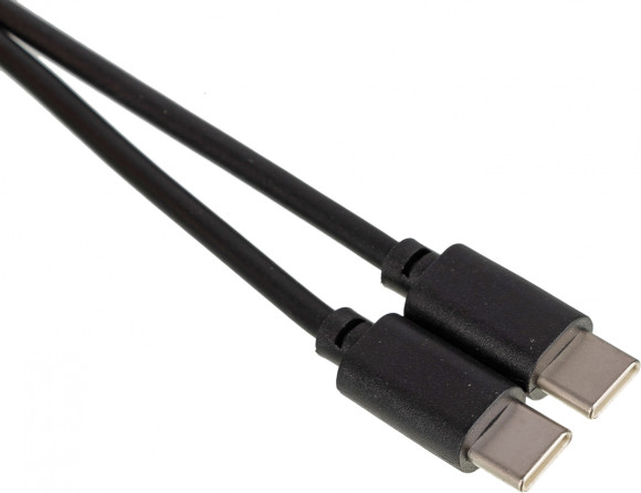 Кабель USB Type-C (m)-USB Type-C (m) 1м черный