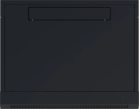 Шкаф коммутационный NTSS NTSS-W12U6045GS (NTSS-W12U6045GS-BL) настенный 12U 570x450мм пер.дв.стекл 60кг черный 350мм 22.2кг 220град. 635мм IP20 сталь