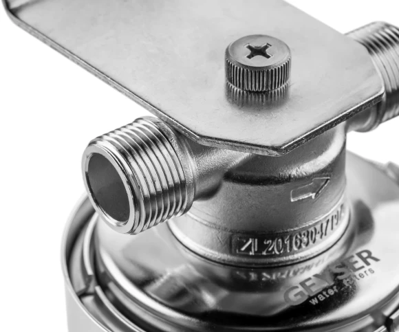 Корпус Гейзер Премьер 10SL 3/4 серебристый