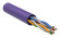 Кабель информационный ITK LC1-C5E04-126 кат.5E UTP 4 пары 24AWG LSZH внутренний 305м фиолетовый