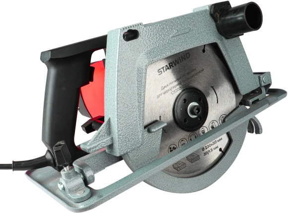 Циркулярная пила (дисковая) Starwind CS185-1450ST 1450Вт (ручная) D диска.:185мм