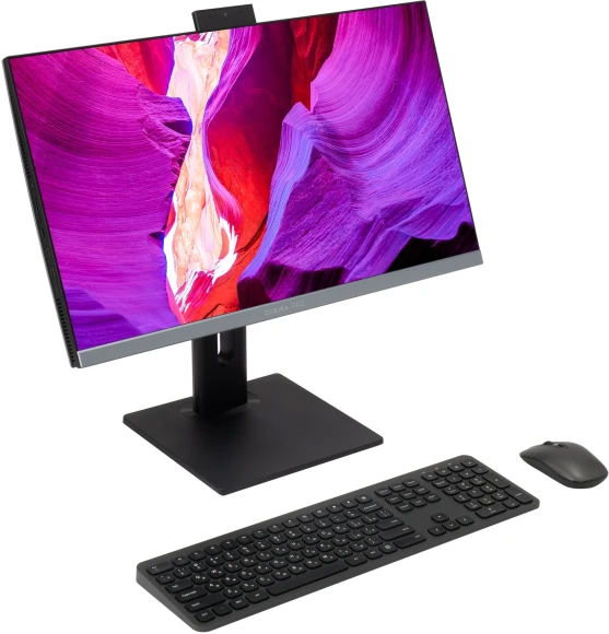 Моноблок Digma Pro Unity 23.8" Full HD i5 13500HX (2.5) 16Gb SSD512Gb UHDG 730 CR Windows 11 Pro GbitEth WiFi BT 90W клавиатура мышь Cam серый/черный 1920x1080